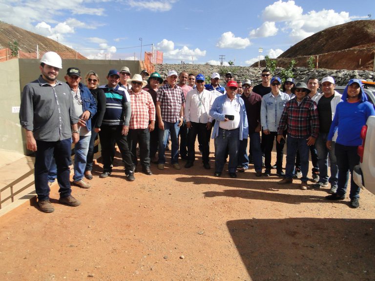 FOTOS DA CAPACITAÇÃO CSBH MÉDIO JAGUARIBE – VISITA TÉCNICA ÀS OBRAS DA CINTURÃO DAS ÁGUAS DO CEARÁ – CAC