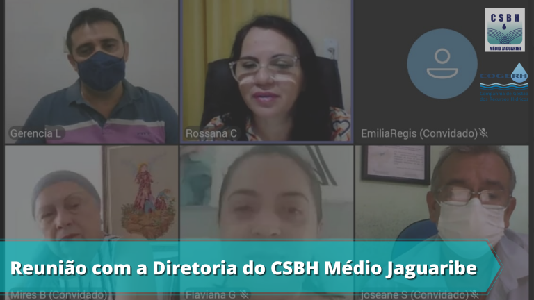 A Diretoria do CSBH Médio Jaguaribe se reúne para nivelamento para realização da próxima Reunião Extraordinária
