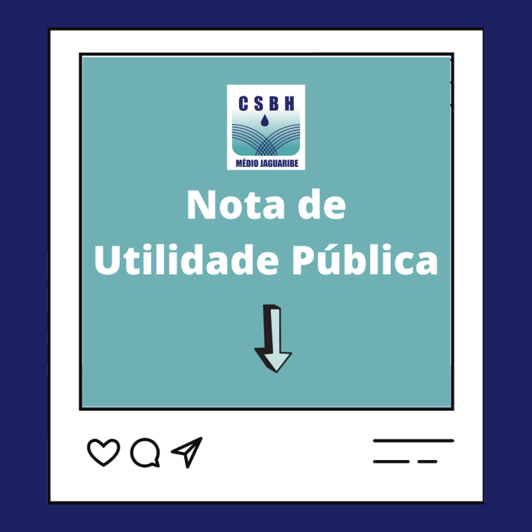 NOTA DE ULTILIDADE PÚBLICA