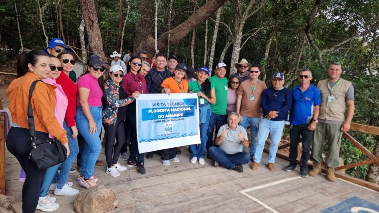 Comitê do Médio Jaguaribe participa de capacitação sobre Unidades de Conservação em visita à Floresta Nacional do Araripe